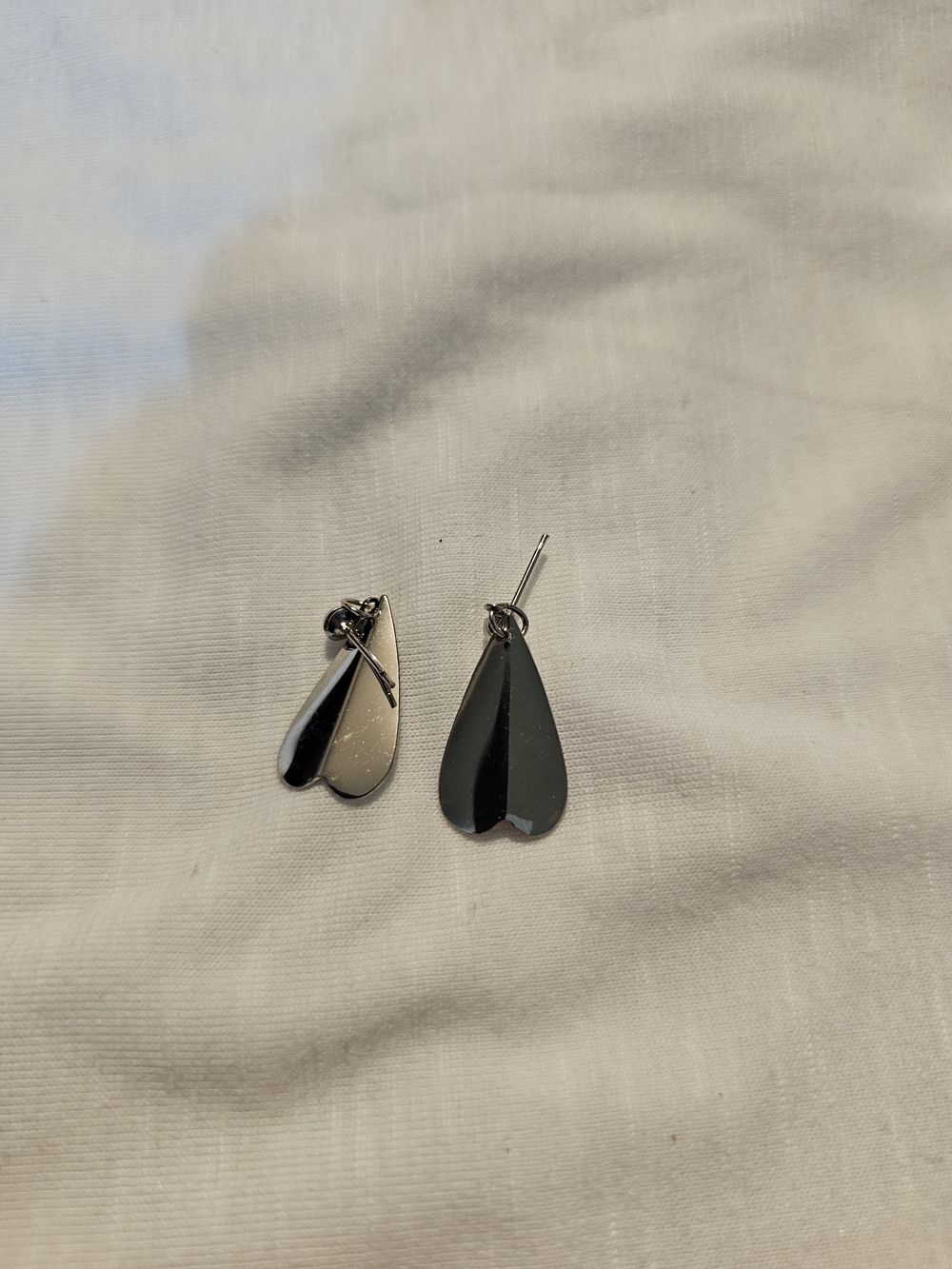 Minimalist Black Teardrop Dangle Earrings - Women Jewelry